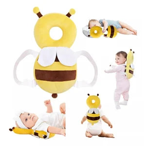 PROTECTOR ANTICAÍDAS 2 EN 1 PARA BEBÉS | CASCO ACOLCHADO + MOCHILA PROTECTORA