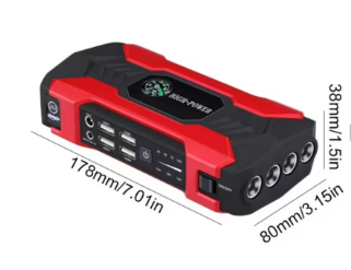 ARRANCADOR PORTÁTIL MULTIFUNCIÓN PARA VEHÍCULOS | JUMP STARTER + POWER BANK