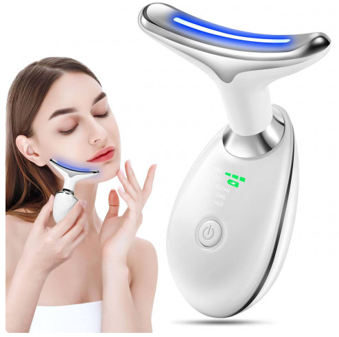 MASAJEADOR FACIAL DE 3 LUCES LED