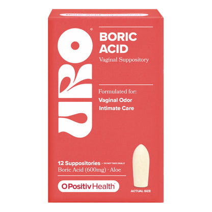 ÁCIDO BÓRICO 600 MG CON ALOE VERA – SUPOSITORIOS PARA EL CUIDADO ÍNTIMO FEMENINO