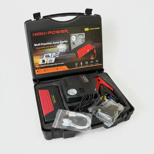 ARRANCADOR PORTÁTIL MULTIFUNCIÓN PARA VEHÍCULOS | JUMP STARTER + POWER BANK