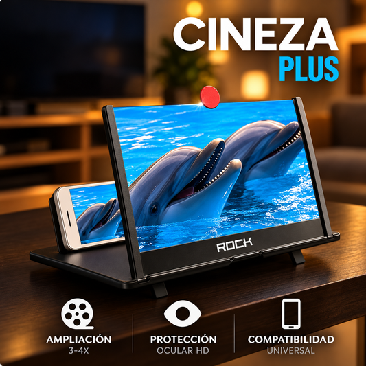 AMPLIFICADOR DE PANTALLA PARA CELULAR – EXPERIENCIA VISUAL MÁS GRANDE Y CÓMODA